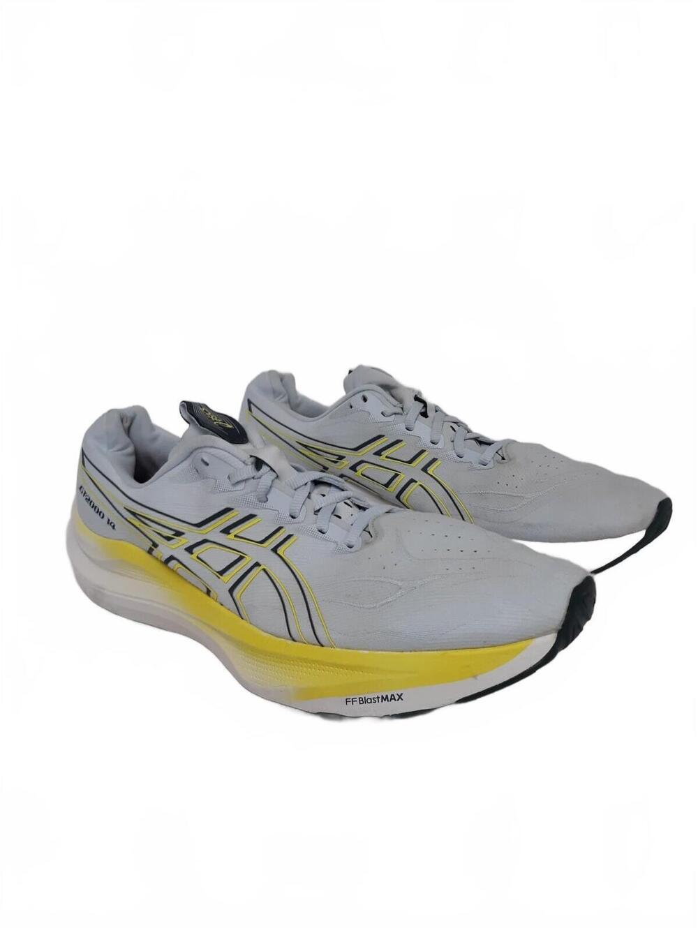 ASICS GT-2000 14 Men's Running Shoes White Glow Yellow Size 12 M Standard